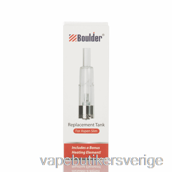 Vape Sverige Boulder Aspen Slim Ersättningstank